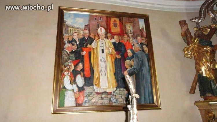 Modlitwa do gosposi obraz z kościoła w Tenczynku