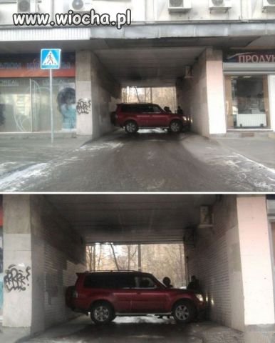 Mistrzowie parkowania...