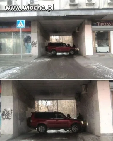 Mistrzowie parkowania...