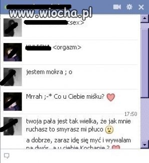 Dzisiejsze rozmowy hot-gimnazjalistek. Wiocha!