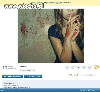 Nudziło jej się...