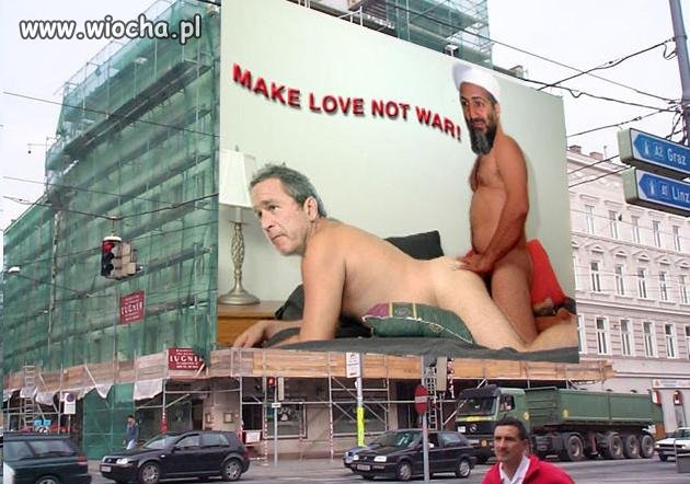 Make love not war