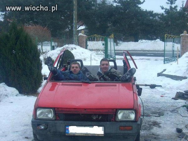 Jest fajne autko i jest lans 