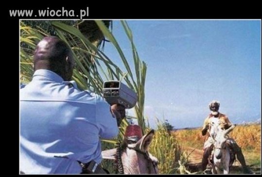 Przekroczył prędkość!