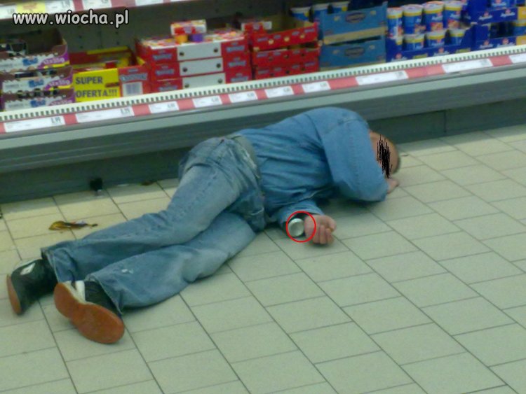 Ale się narąbał hehe