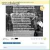 Nasza klasa, a zamiast zdjęć wierszyk z jp w tle. 