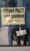 Oprawa pracy wraz z oprawieniem
