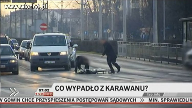 Wrocław: z karawanu wypadły zwłoki