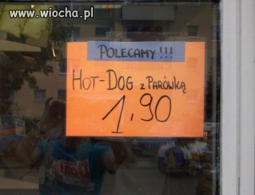 O z parówką 