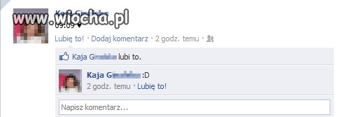 Nie ma to jak komentować i lubić...