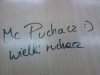 Mc Puchacz Wielki Ruchacz zawitał na ławce?