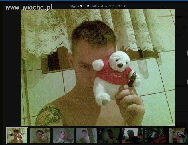 Oj takie z misiem z coca-coli 