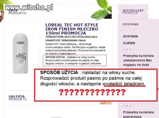 Kto w dzisiejszych czasach prasuje włosy?!?!?!