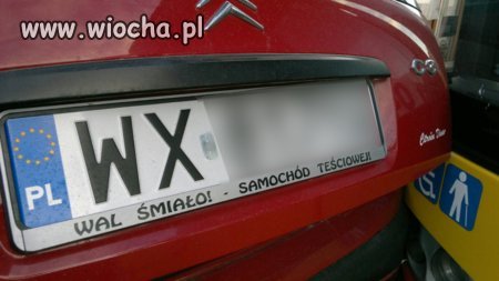 WAL ŚMIAŁO - SAMOCHÓD TEŚCIOWEJ