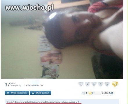 Wysoka samoocena...