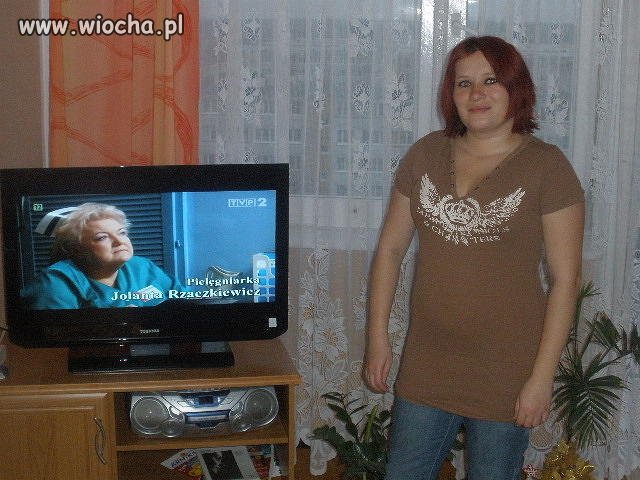 Nowa moda - lans na telewizor 