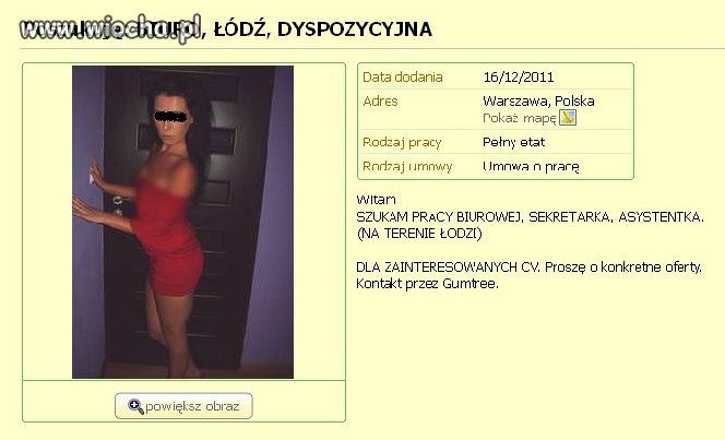 Asystentka to brzmi dumnie