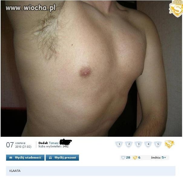 Wąchamy pachy na NK 