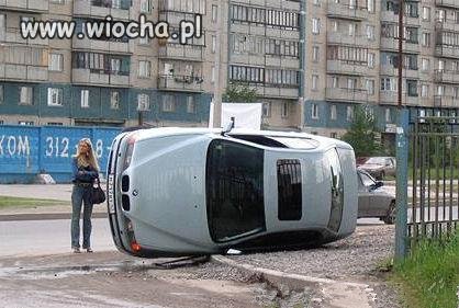 Blondi i jej Bmw...
