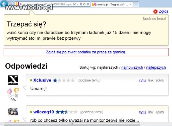 Czy ludzie nie mają przyjaciół lub rodzin?