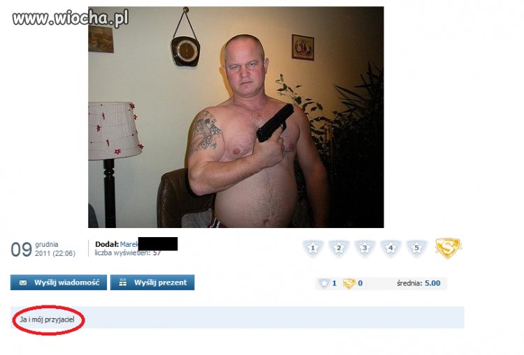Ja i mój przyjaciel.