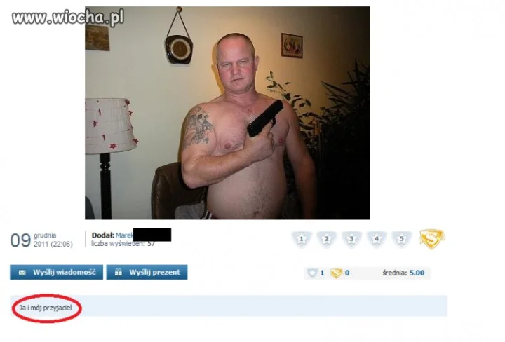 Ja i mój przyjaciel.