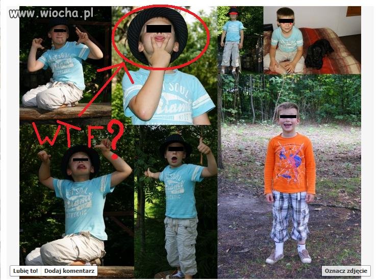 Taki mały, a już jakie rzeczy wyprawia