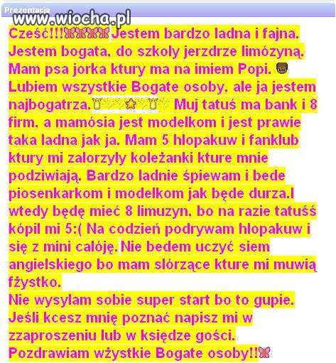 Ortografia się kłania...