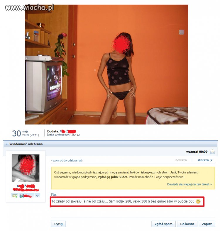 Mała prowokacja i już wiecie ...