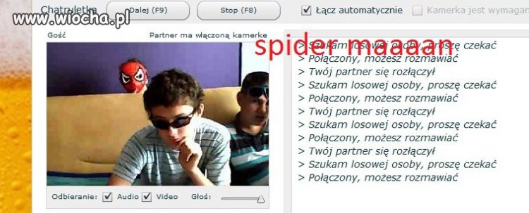 Czatruletka....