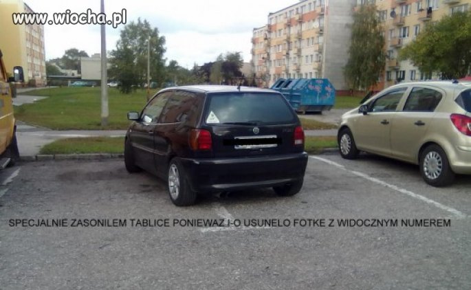 Bardzo pomysłowy kierowca