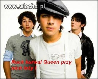 Rock kur**! Queen leży przy Jonas Brothers!