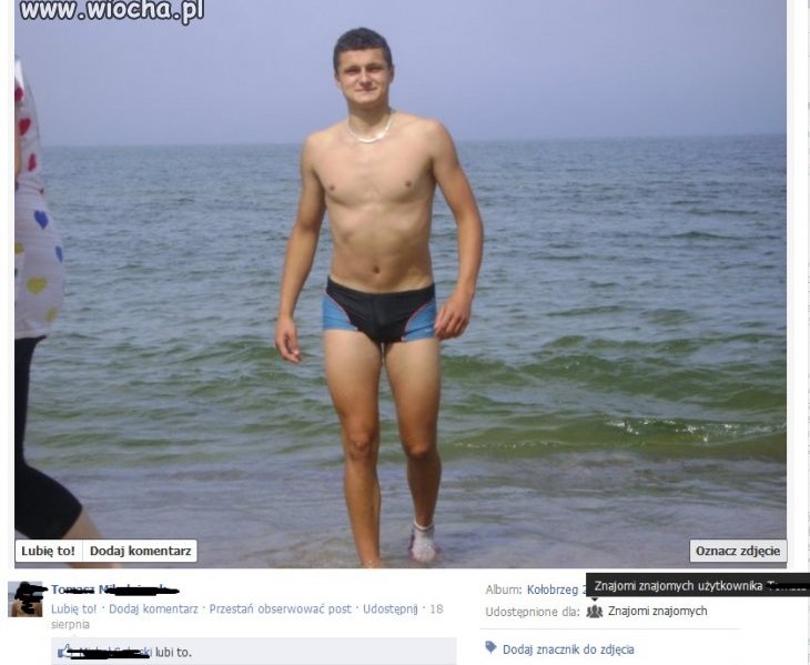 Nie ma to jak kąpać się w morzu 