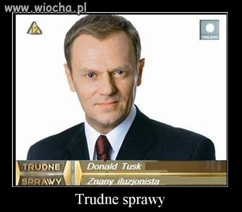 Znany iluzjonista.