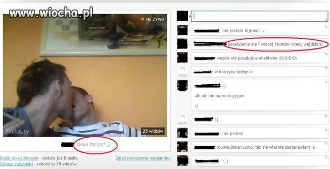 Sama fotka tv jest jedną wielką wiochą