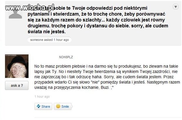 Pewność siebie? 