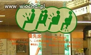 Znaki w Japonii...