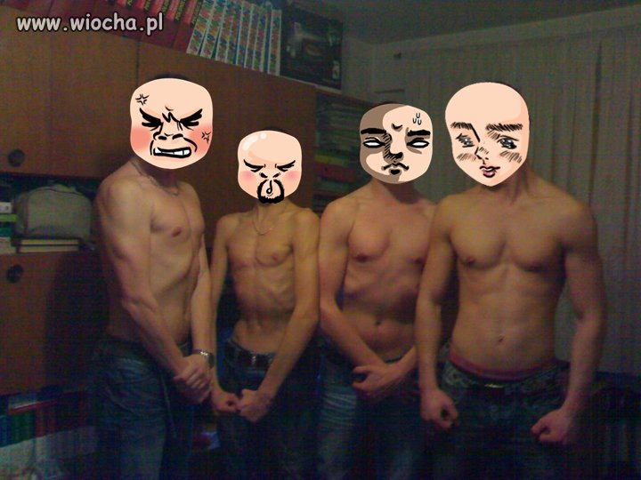 Czterech Pudzianów.