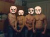Czterech Pudzianów.