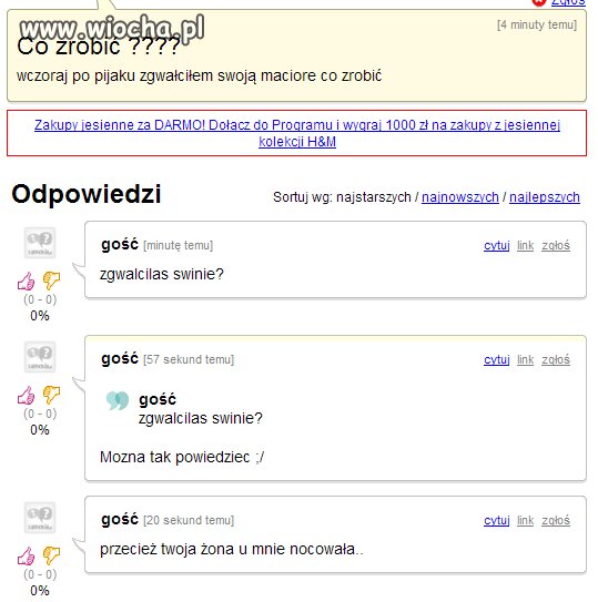 To w końcu była