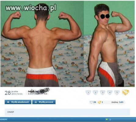 Taka napinka, taki opis a w tle.