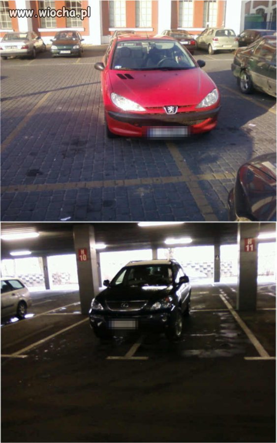 Tak parkuje WIOCHA