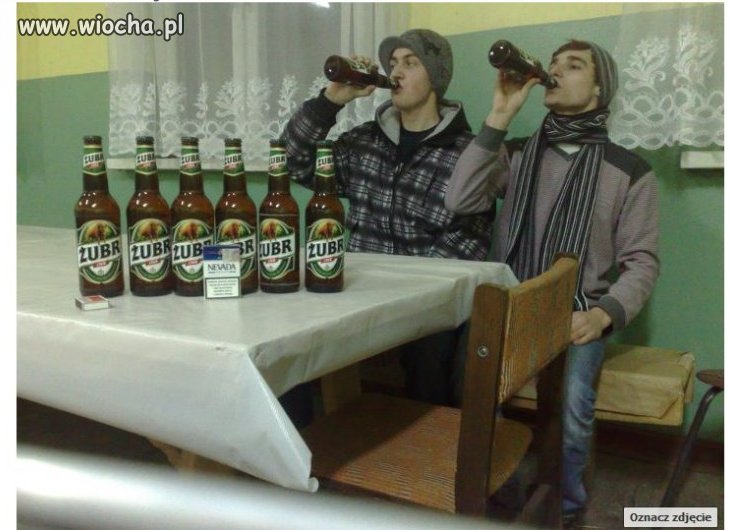 Szpan na Żubra i Nevady.