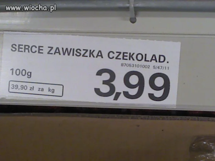 Zawiszka czekolad 