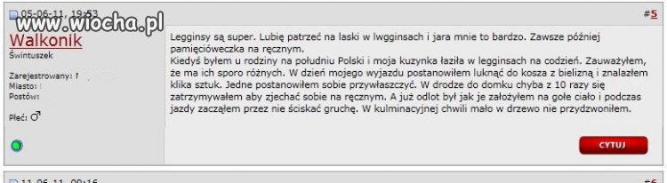 Legginsy są super 
