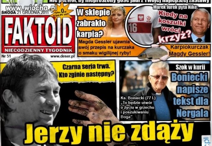 Czarna seria trwa