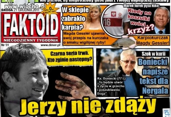 Czarna seria trwa