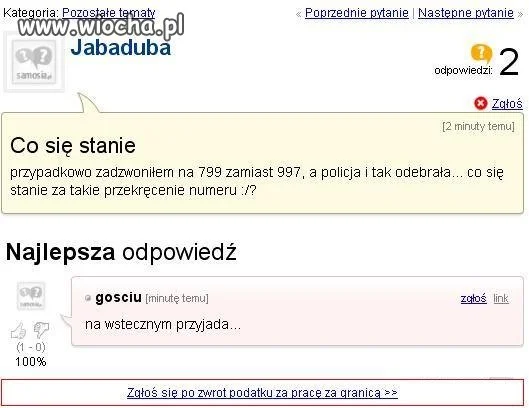 Przyjadą na wstecznym