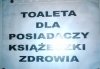 Toaleta dla wybrańców