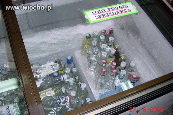 Lody w płynie